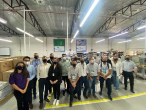 Smart City Expo Curitiba 2022 Smart Cities - visitaram a fábrica da Velsis